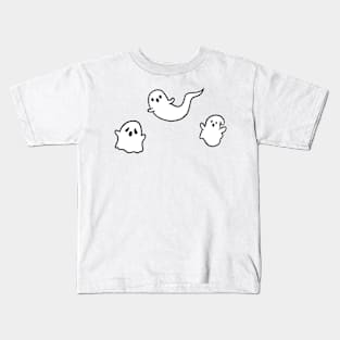 halloween ghost guys Kids T-Shirt